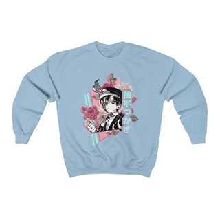 Tsukasa Flowers Crew Neck Sweatshirt
