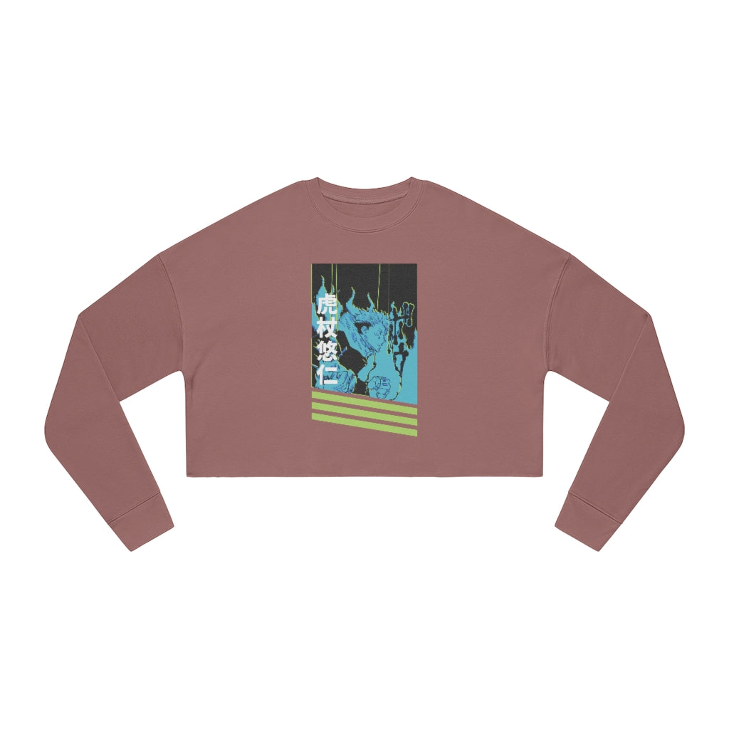 Divergent Fist Premium Crop Sweater