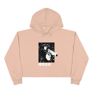 Single Bullet Crop Hoodie