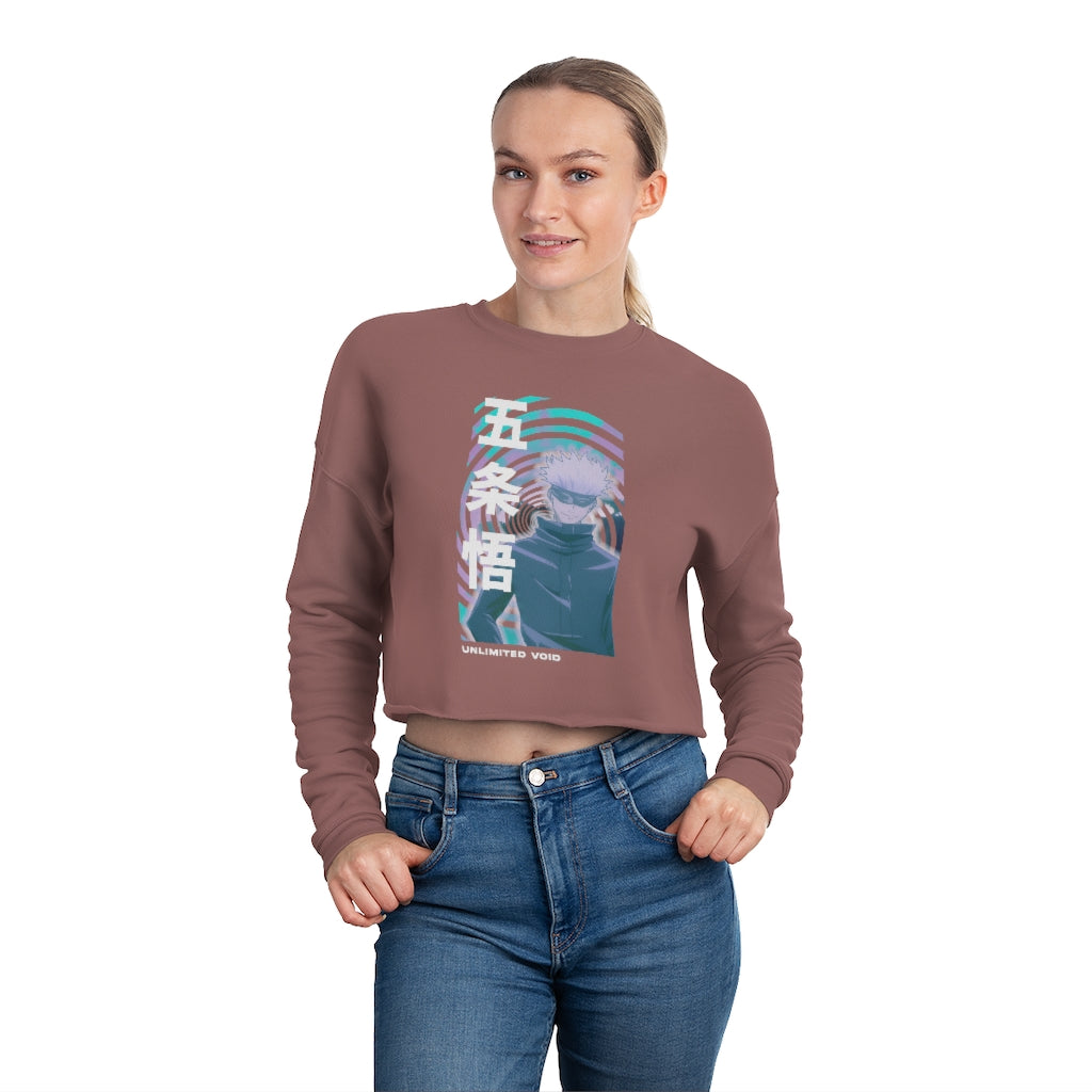 Unlimited Void Premium Crop Sweater