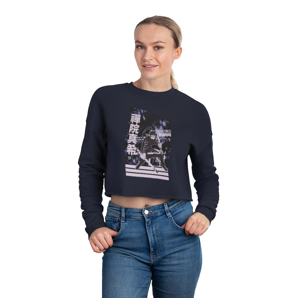 Playful Cloud Premium Crop Sweater