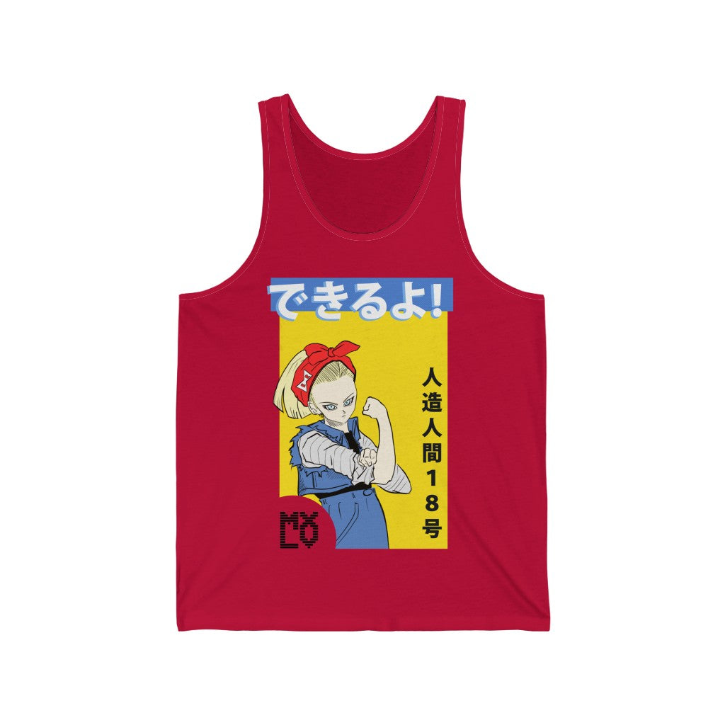 18 "We can do it!" Tank Top